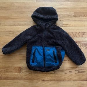 Boys Zara Fleece Shearling Jacket